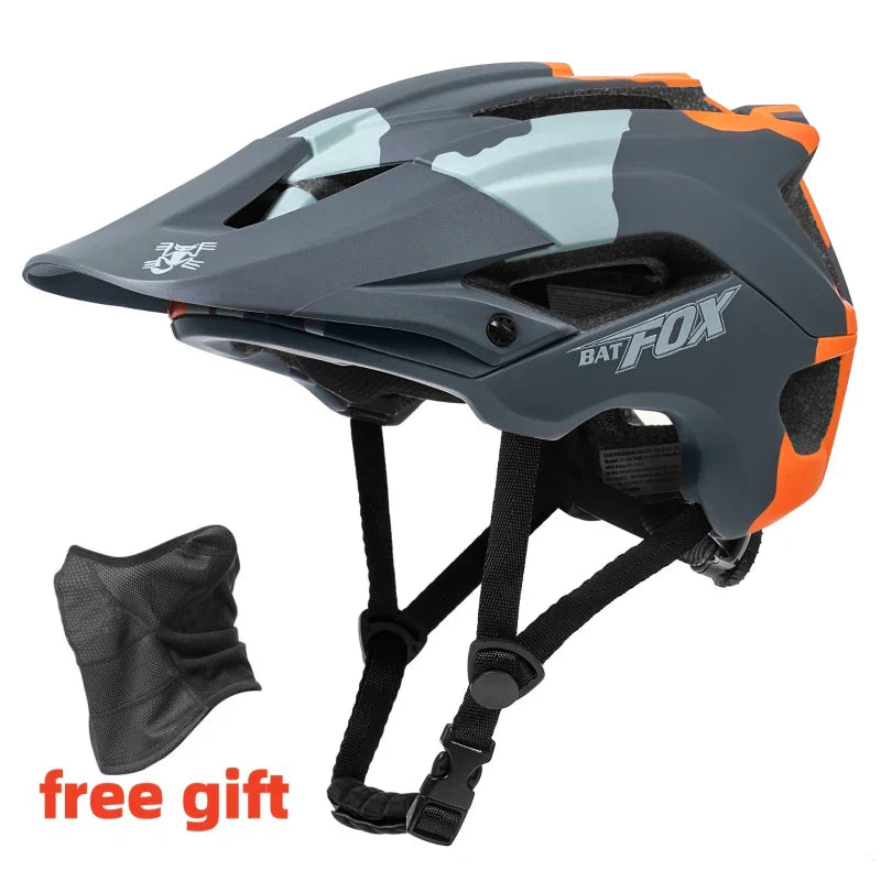 BATFOX Ultralight MTB Bicycle Helmet for Men & Women – Integrally Molded Mountain & Road Cycling Helmet