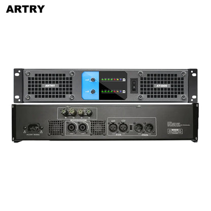 ARTRY AT2800/AT4800 Professional Digital Power Amplifier – 2/4 Channel High-Power Amp for Stage, Conference & Home Audio