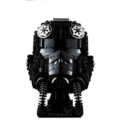 75274 SpaceShip TIE Fighter Pilot Helmet Building Blocks — Classic Battle Model — Kids Christmas Gift