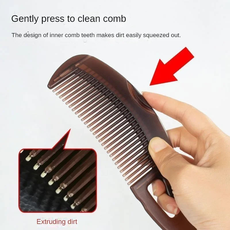Anti-Dandruff Massage Comb: Anti-Static, Anti-Tangling Hair Brush for Pressing and Cleansing - Styling Tool with Oil Massage