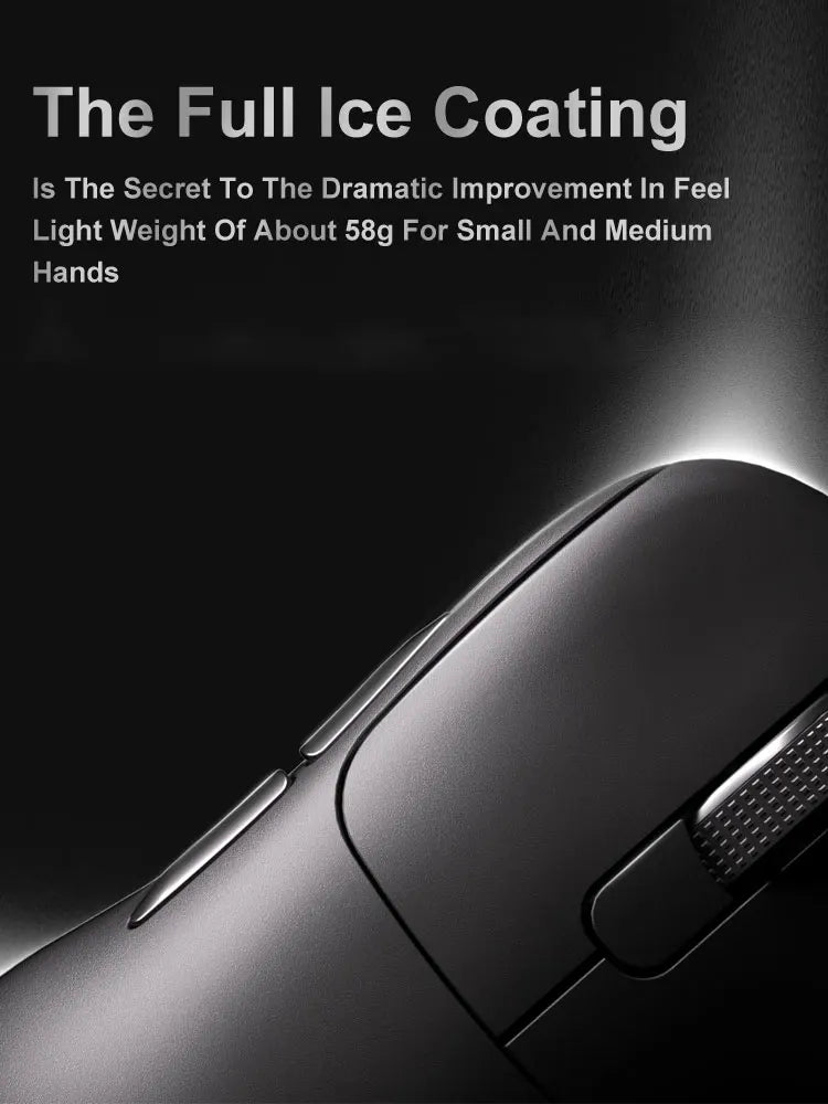 AJAZZ AJ179 PRO PAW3395 Gaming Mouse — Lightweight Wired & Wireless with Magnetic Charging Base, Ergonomic Macro Mouse for PC & Laptop