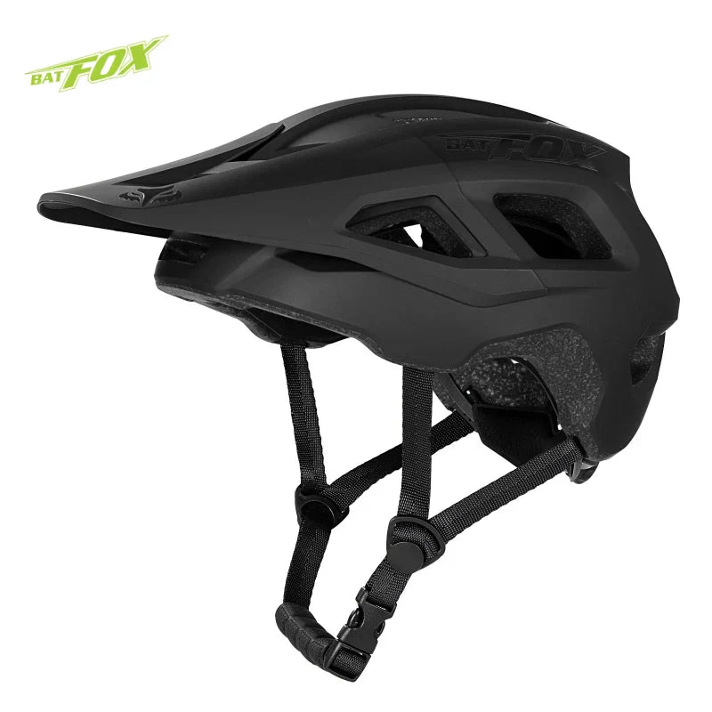 BATFOX Bike Helmet with Magnetic Goggles – MTB Road & Mountain Cycling Safety Helmet for Outdoor Sports, Scooter & Bicycle Protection Gear