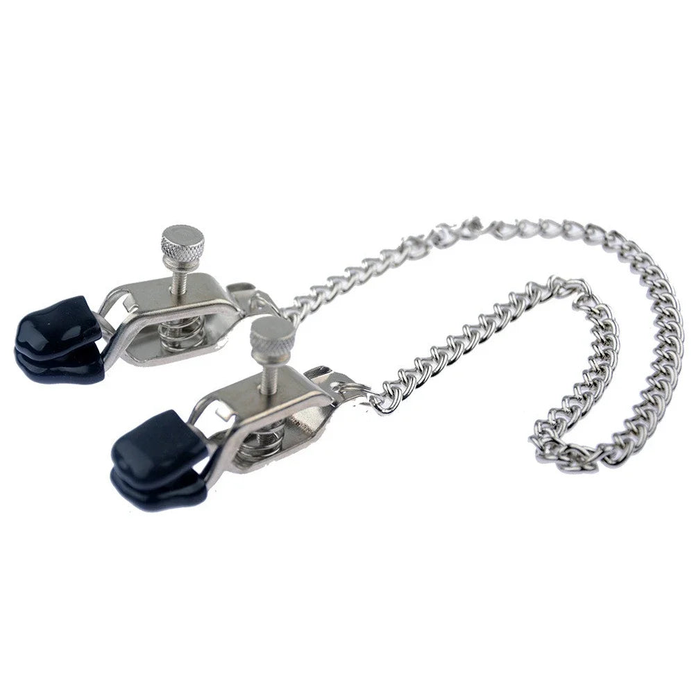 Stainless Steel Nipple Clip Accessories – Butterfly Style Metal Body Jewelry for Couples