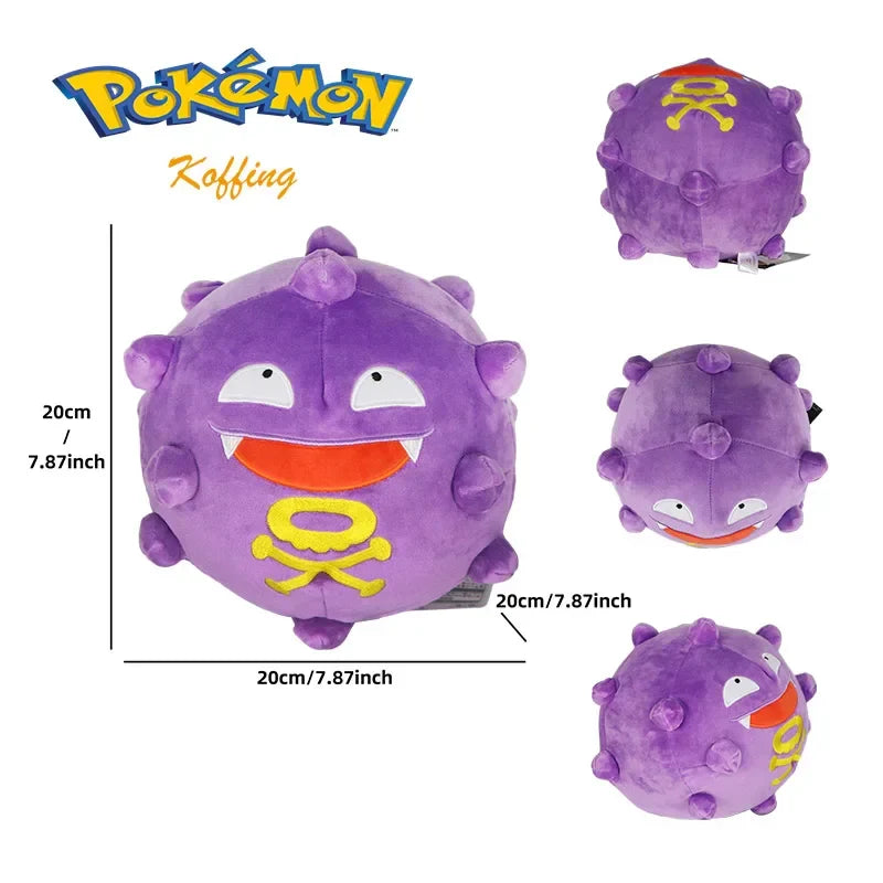 Sprigatito & Friends Plush Toys – Chikorita, Slowpoke, Froakie, Charizard Anime Stuffed Dolls, Gift for Kids