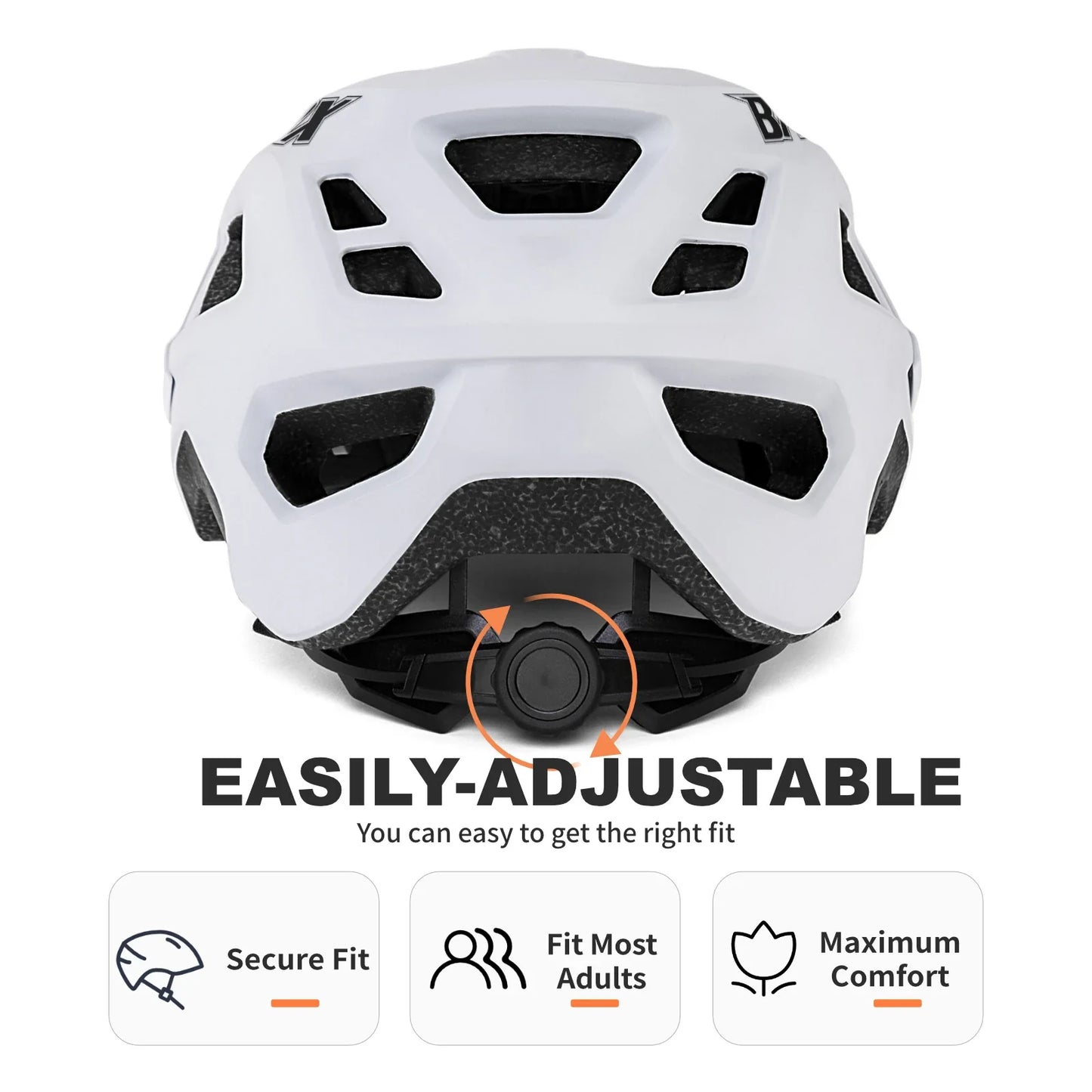 BATFOX Bike Helmet with Magnetic Goggles – MTB Road & Mountain Cycling Safety Helmet for Outdoor Sports, Scooter & Bicycle Protection Gear