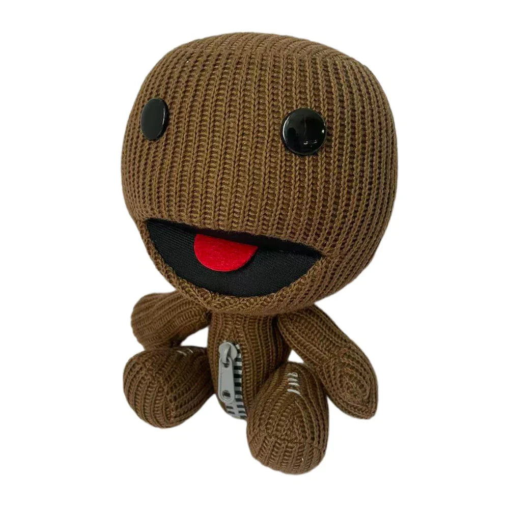 Little Big Planet Sackboy Plush Toy – 25cm Stuffed Doll, Desktop Ornament & Holiday Birthday Gift