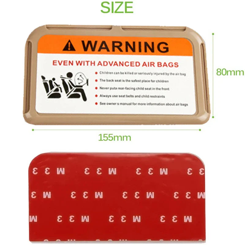 Car Sun Visor Organizer with Temporary Parking Card Holder - Dashboard Mount for Auto Interior Storage, 1Pc