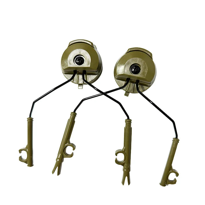 Tactical Headset Bracket – Ops Core Helmet ARC Rail Adapter Set for Comtac II Series Military Noise Cancelling Headset
