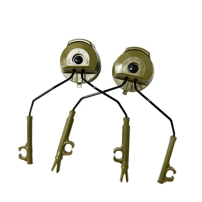 Tactical Headset Bracket – Ops Core Helmet ARC Rail Adapter Set for Comtac II Series Military Noise Cancelling Headset