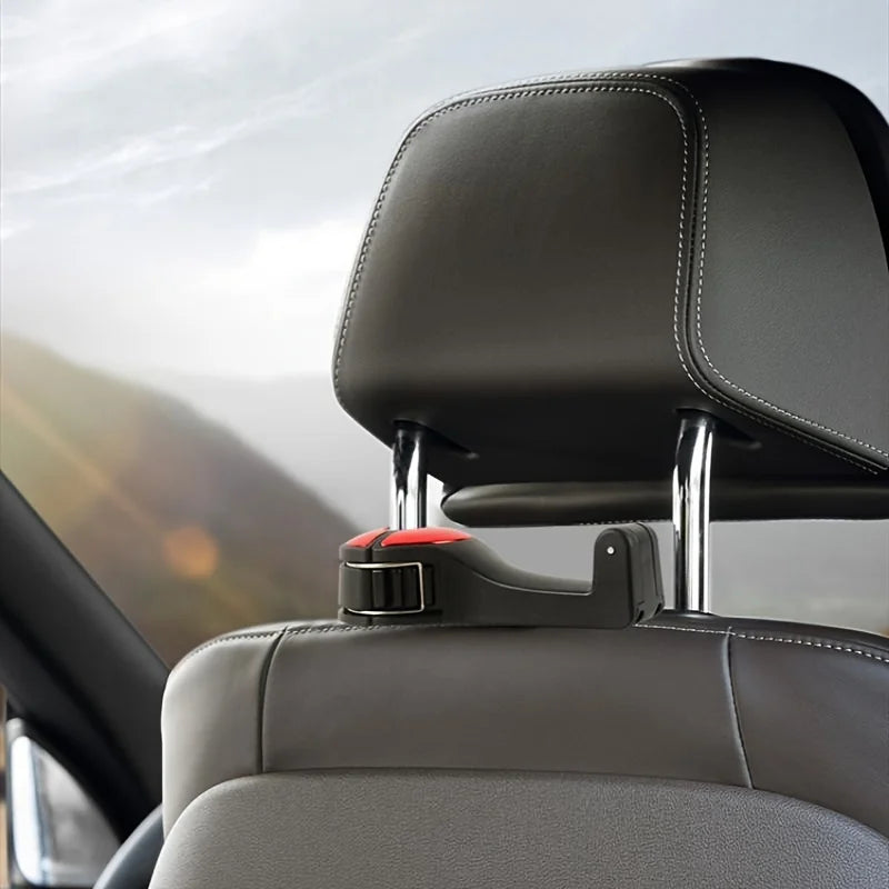 Multifunction Car Rear Headrest Hook – Holder for Phone, Bags & Accessories