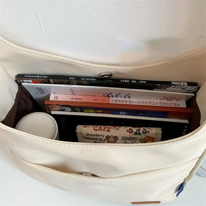 Trendy Women's Casual Canvas Tote Bag – Summer 2023 All-Match Large Capacity Shoulder Bag