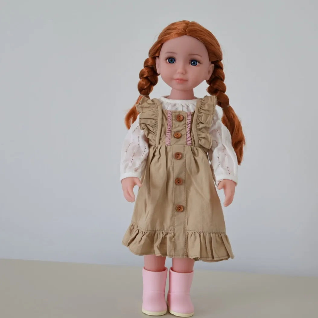 17-Inch Fashion Doll Toys – Realistic Vinyl Figures, Birthday Gift & Collectible Toy for Kids and Girls