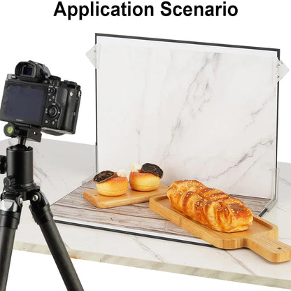 Selens Photography Backdrop Board Kit – 9 Double-Sided Background Papers for Photo Studio and Photography Props