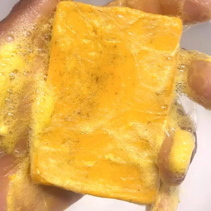 100g Turmeric & Lemon Kojic Acid Handmade Soap – Shower & Facial Soap