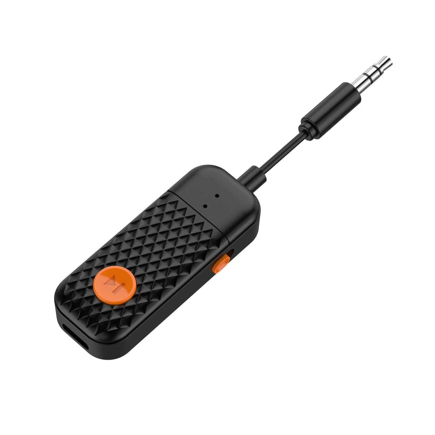 Bluetooth 5.4 Audio Transmitter & Receiver – 3.5mm AUX Wireless Stereo Adapter with Mic for Car, TV, PC, Headphones