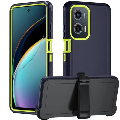 Ott Defender Series Case for Moto G – Anti-Drop Cover with Box & Clip for Stylus, Power, Play 4/5G (2023-2025), G04/24/13/23, E13/20/30/40