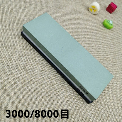 Professional Double-Sided Whetstone Knife Sharpener – Kitchen Sharpening Stone 240/600/1000/3000 Grit