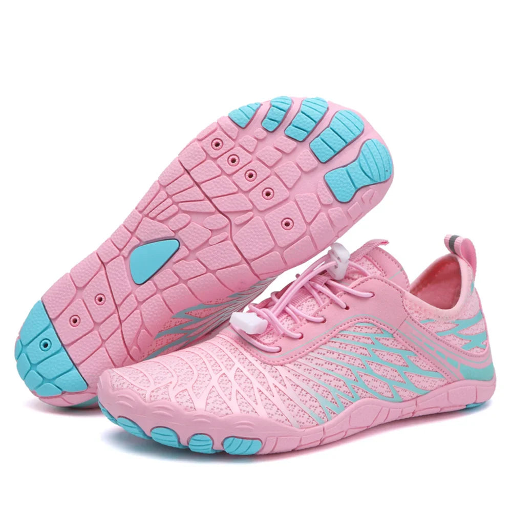 Unisex Aqua Water Shoes – Anti-Slip Quick-Dry Barefoot Sneakers for Beach, Swimming, Wading & Outdoor Activities