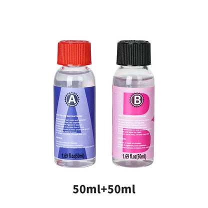 1:1 Crystal Clear Epoxy Resin Kit – High Gloss, Bubble-Free Art Resin for Coating, Casting & DIY Jewelry Making