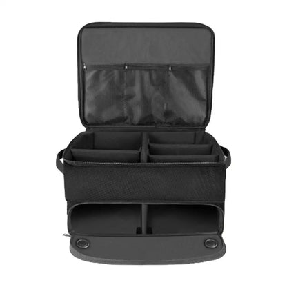 Car Trunk Organizer Golf Shoe Bag – Collapsible Outdoor Trunk Accessory with Portable Golf Ball Box, Unisex
