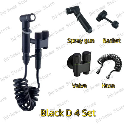 Handheld Bidet Spray Gun – Portable High-Pressure Cleaning Set for Bathroom, Women’s Washing & Toilet Hygiene
