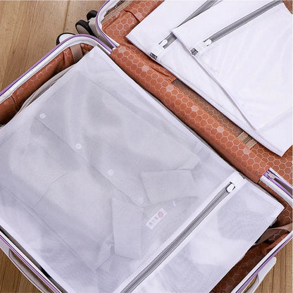 Mesh Laundry Bags Set – 4PCS/1PC Coarse Net Wash Bags for Washing Machines, Bra & Clothing Protector