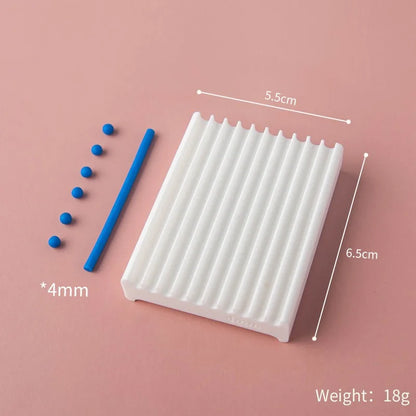 2-in-1 Clay Ball Maker - Pottery Rolling & Shaping Tool for DIY Jewelry Crafts