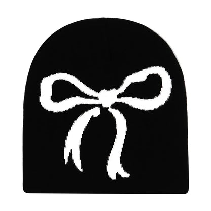 Y2K Letter Knitted Beanie Cap – Unisex Winter Autumn Warm Ski Skullcap, Hip Hop Streetwear Ear Cover Hat for Men & Women