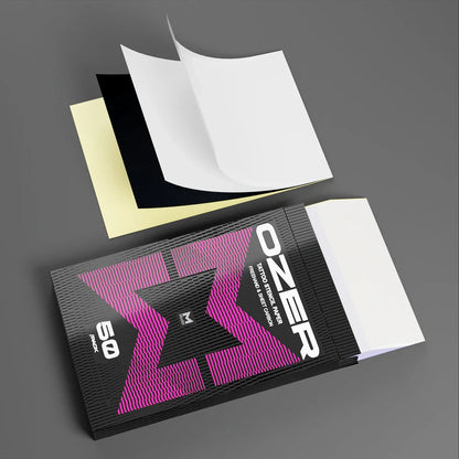 OZER 50 Sheets A4 Tattoo Transfer Paper – Thermal Copier Template Paper for Tattoo Artists