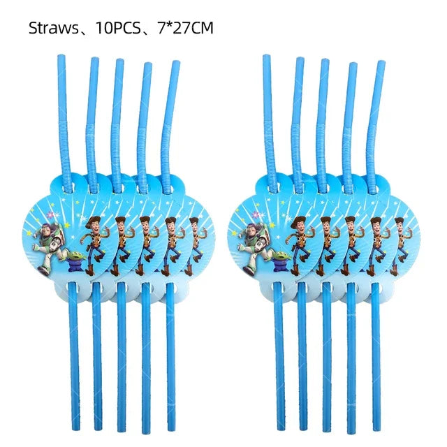 Disney Buzz Lightyear Foil Balloon – Toy Story Latex Party Decoration & Cake Topper for Kids