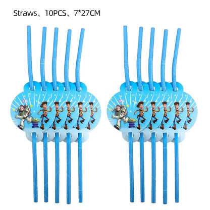 Disney Buzz Lightyear Foil Balloon – Toy Story Latex Party Decoration & Cake Topper for Kids