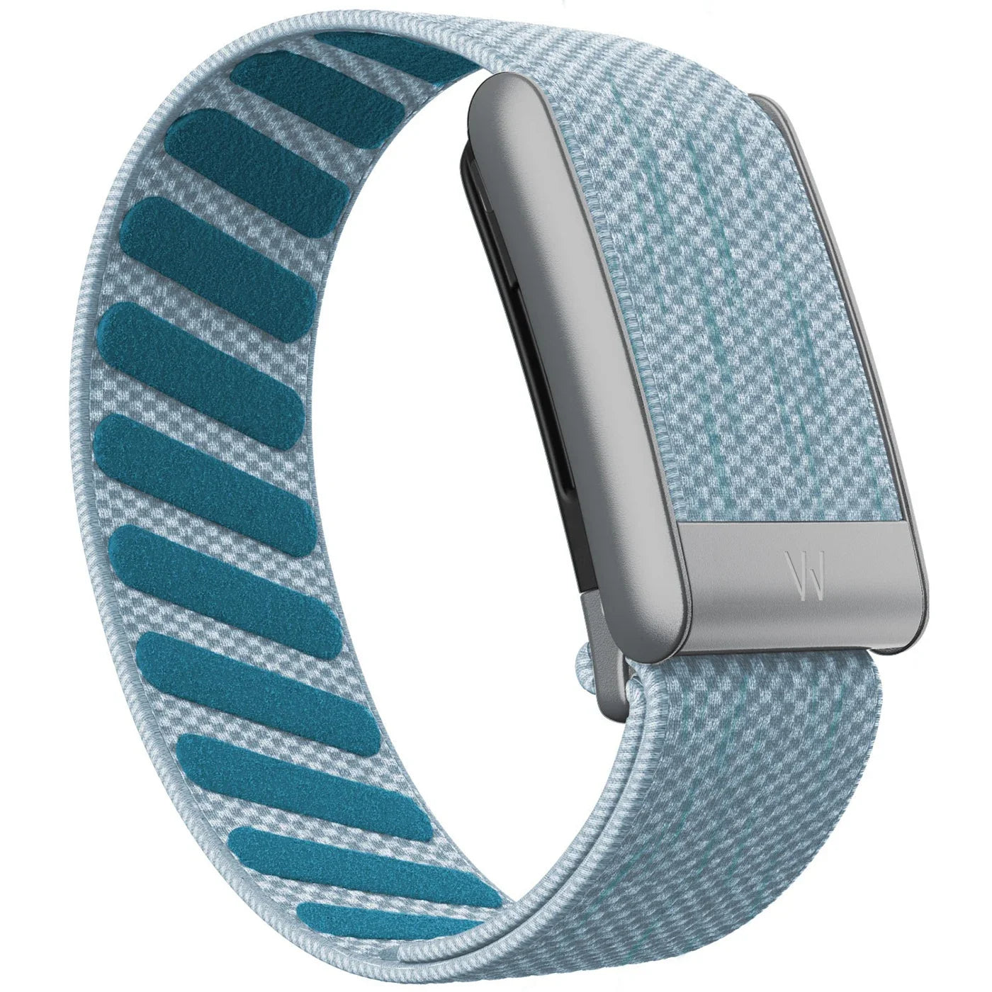 Whoop 5.0 Compatible Nylon Wristband - Black, Silver & Gold Woven Elastic Sports Replacement Strap