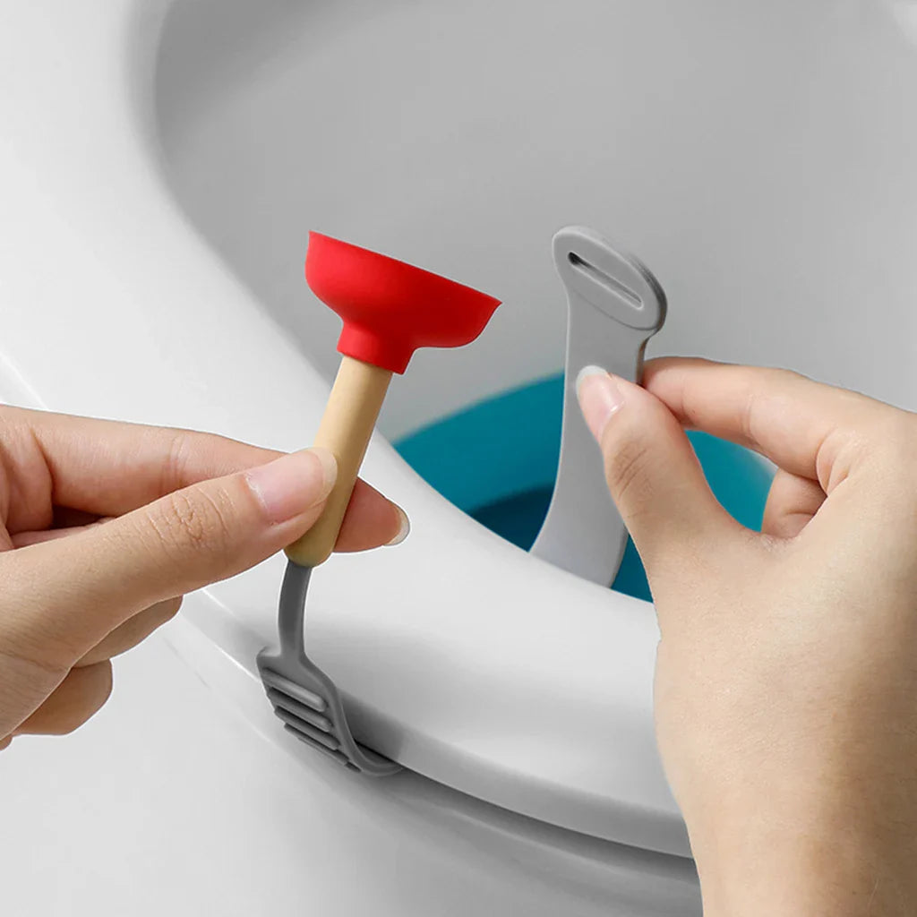 Portable Toilet Lid Lifter: Avoid Touching Toilet Seat Cover Handle - Bathroom Accessory for Hygienic Use