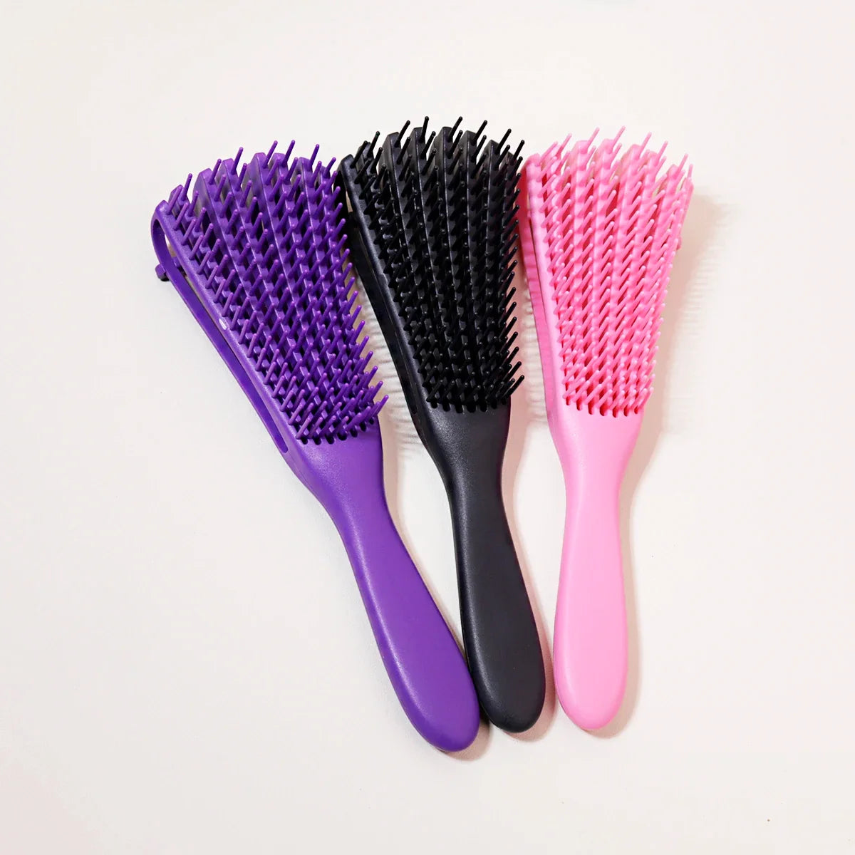 Scalp Massage Hair Brush - Anti-Static Detangling Curl Brush for Salon Styling & Wigs