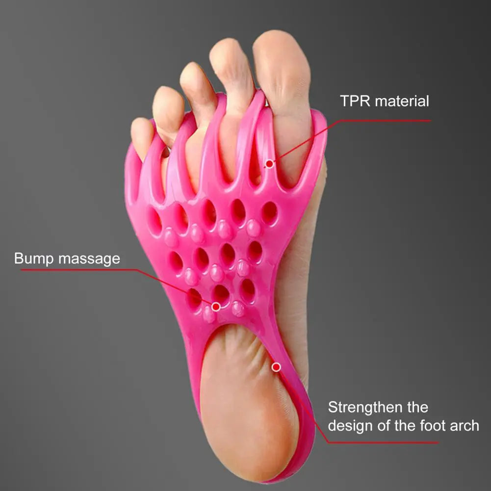 Toe Valgus Corrector Belt | Elasticity Pulling Force for Toe Exercise | Muscle Reflexology Foot Stretching Yoga Belt