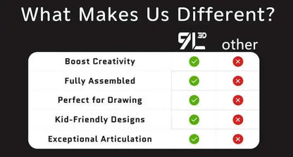 3D Printed Invincible 2.0 Superheroes Action Figures – Multi-Jointed Anime Toy Model Ornaments Gifts