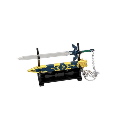 12CM Legend of Zelda Master Sword – Full Metal Craft Ornament with Sheath
