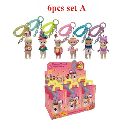 Candy House Keychain Blind Box – Cute Handmade Doll Bag Pendant for Girls