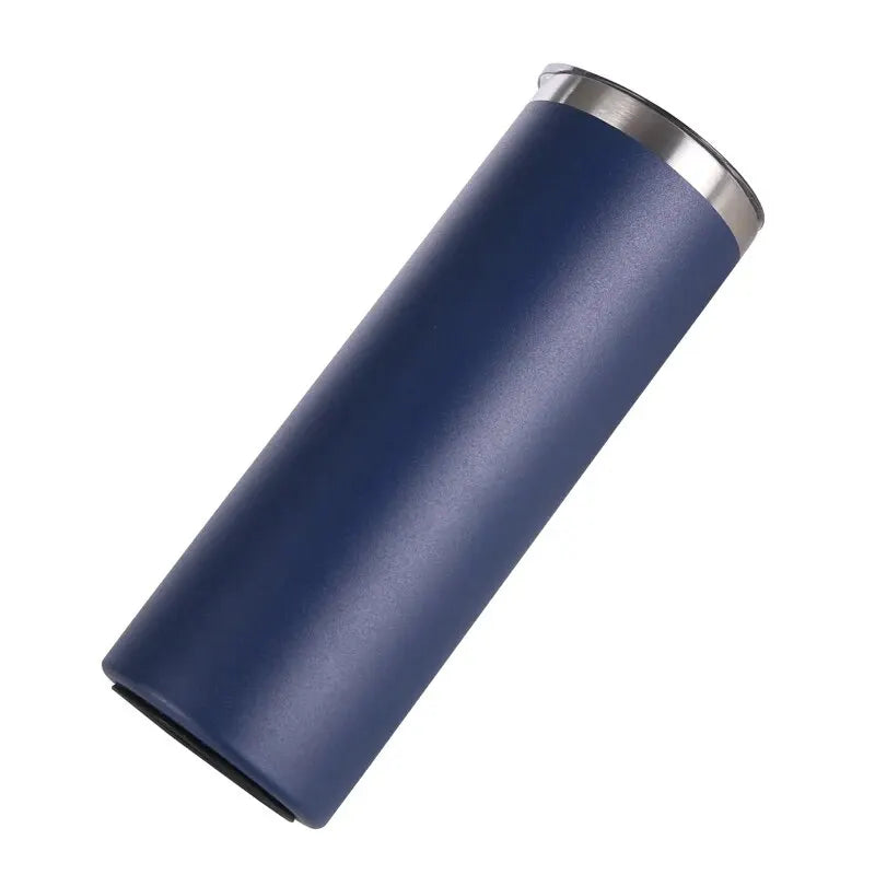 600ML Stainless Steel Vacuum Insulated Tumbler with Lid - Reusable 20oz BPA-Free Travel Mug
