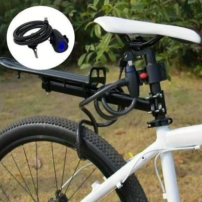 Heavy Duty Motorcycle Chain Lock – 80cm Metal Anti-Theft Bike Lock with 2 Keys, Maximum Security for Bicycle