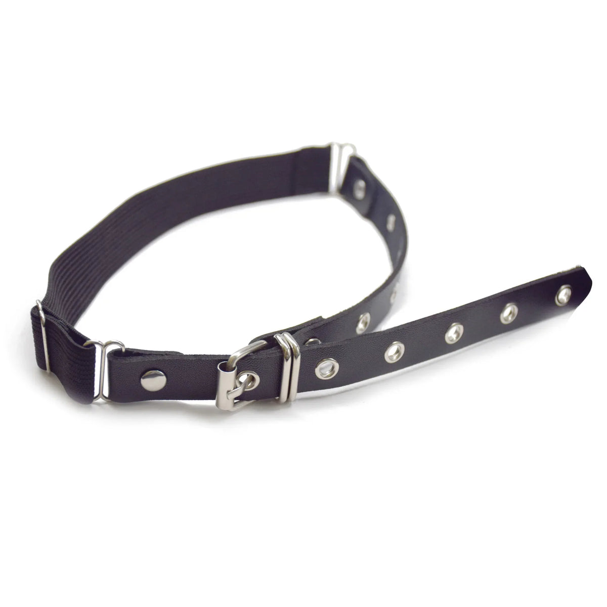 Sexy Elastic Heart Harness Garter Belt – Fashion Goth Bondage Leather Thigh Lingerie for Stockings