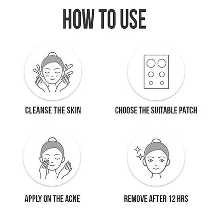 300/600/1200pcs Star Pimple Patches – Colorful Invisible Acne Spot Stickers for Skin Care and Face Concealer