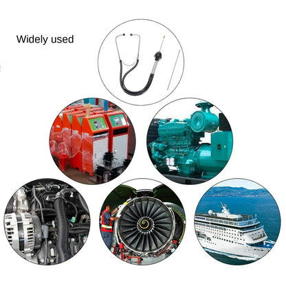 Auto Cylinder Stethoscope — Mechanics Tool for Car Engine Diagnostics and Automotive Sound Detection