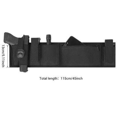 Belly Band Gun Holster - Concealed Carry Waist Pistol Holster for Hunting, Fitness & Self-Defense