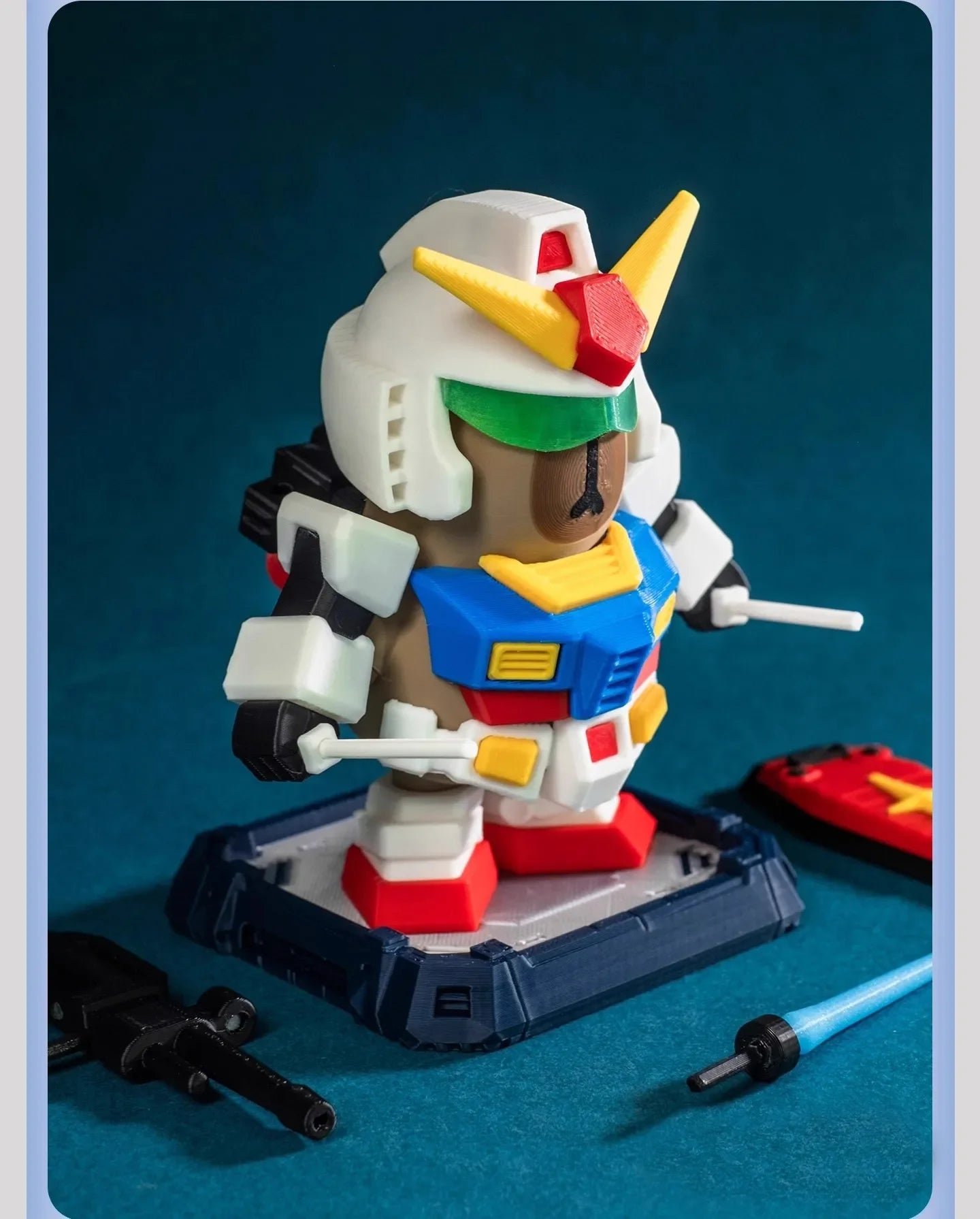 Cartoon Capibara Magnetic Mecha Armor Doll – Handmade Collectible Action Figure Toy, Creative Game Decoration