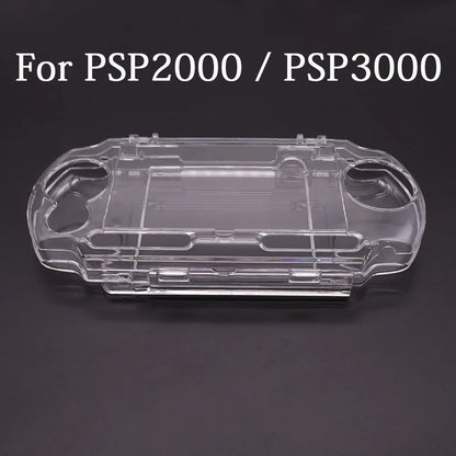 Clear Crystal Hard Shell Case for PS Vita & PSP | Transparent Protective Cover for PSV 1000/2000/3000