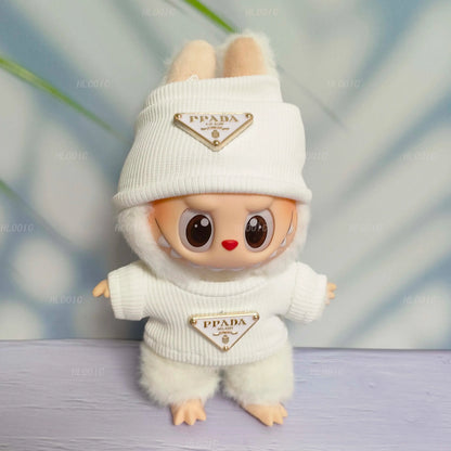 Labubu Clothes Suit for 15cm & 17cm Labubu V1/V2/V3 Dolls – Doll Accessories Outfit