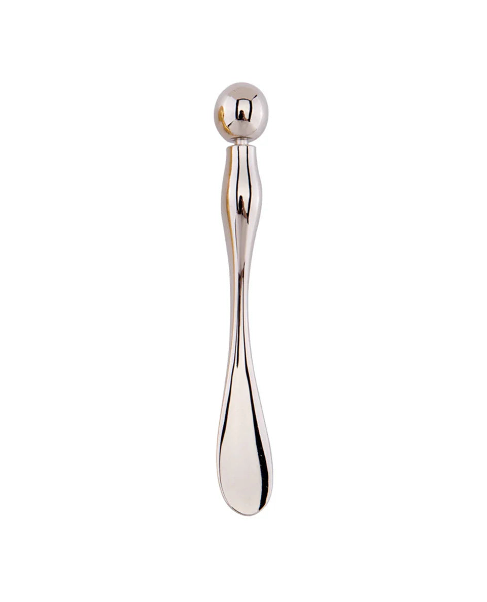 Metal Face Massage Stick — Anti-Wrinkle Eye Cream Applicator & Mask Mixing Spatula for Facial Care