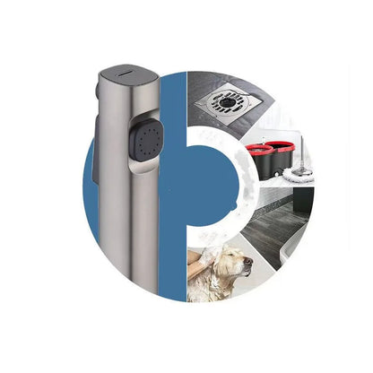 Handheld Toilet Bidet Sprayer – Pressurized Shattaf Shower Attachment for Bathroom Hygiene