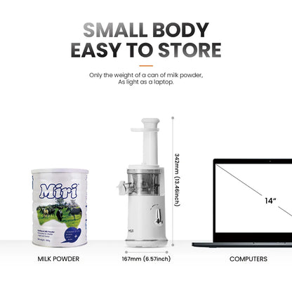 Mini Portable Slow Juicer – Electric Fruit Juice Extractor & Blender, Easy Clean, Ice Cream Maker